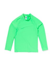 HEMA Kinderzwemshirt UV-beschermend Lichtgroen (lichtgroen)
