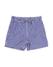 HEMA Kinderzwembroek Strepen Donkerblauw (donkerblauw)