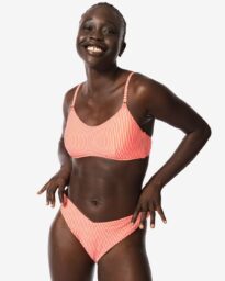 Dames Bikinibroekje Seersucker