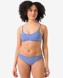 Dames Bikinibroekje Seersucker