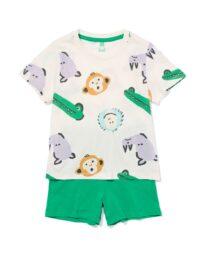 HEMA Kindershortama Jungle Felgroen (felgroen)
