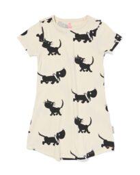 HEMA Takkie En Siepie Kinder Nachthemd Rib Wit (wit)