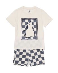 HEMA Kinder Shortama Hond Antraciet (antraciet)