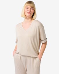 Dames Pyjamatop Viscose