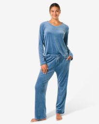 Dames Loungebroek Velours