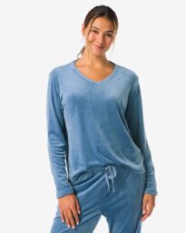Dames Loungetop Velours