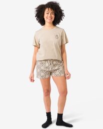 HEMA Nijntje Damesshortama Katoen Naturel (naturel)