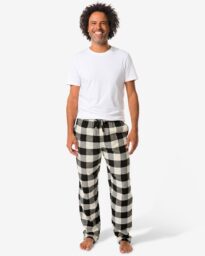 Heren Pyjamabroek Flanel Ruiten