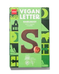 HEMA HEMA Vegan Letter Hazelnoot S 135g