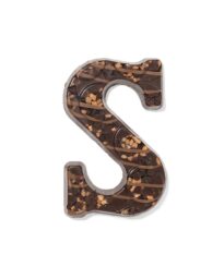 HEMA HEMA Chocoladeletter Puur Pecan Rozijn S 125g