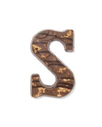 HEMA HEMA Chocoladeletter Melk Stroopwafel Zeezout S 125g