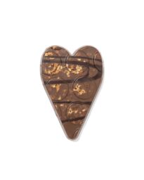 HEMA HEMA Chocoladehart Melk Stroopwafel Zeezout 125g