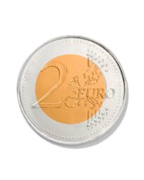 HEMA HEMA Melkchocolade 2 Euro Munt Ø12cm