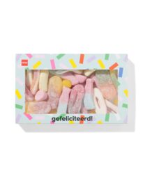 HEMA Snoepbox Gefeliciteerd