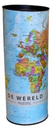 Wereld puzzel politiek 1000 stukjes 68 x 48 cm