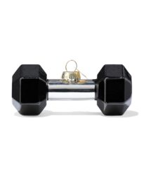 HEMA HEMA Kersthanger 10.2cm Glas Dumbbell