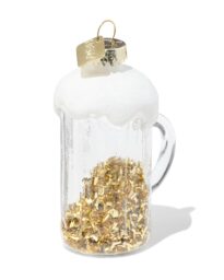 HEMA HEMA Kersthanger 9.5cm Glas Bier