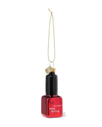 HEMA HEMA Kersthanger 9cm Glas Nagellak