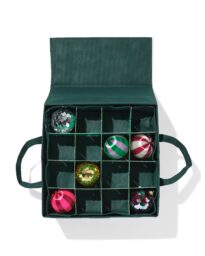 HEMA HEMA Opbergdoos Voor Kerstballen (groen)