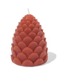 HEMA Kaars Dennenappel 7.7x10cm (terra)