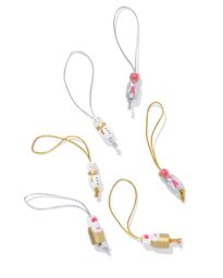 HEMA HEMA Gelukspoppetjes Kerst - 6 Stuks (multi)