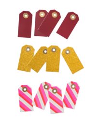 HEMA HEMA Cadeaulabels - 12 Stuks (multi)