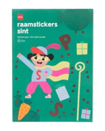HEMA HEMA Raamstickers A4 Sint