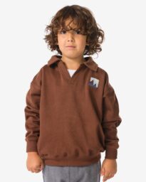 HEMA HEMA Kindersweater Bruin (bruin)