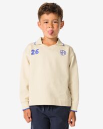 051 Kinderpolo Sportief Ecru (ecru)