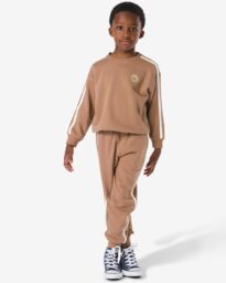 051 Kinder Sweatbroek Bruin (bruin)