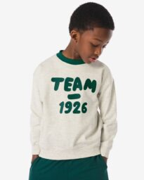 051 Kindersweater &apos;team 1926&apos; Ecru (ecru)