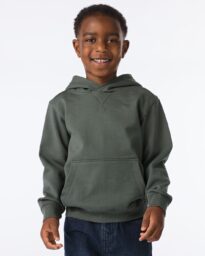 051 Kinderhoodie Donkergroen (donkergroen)