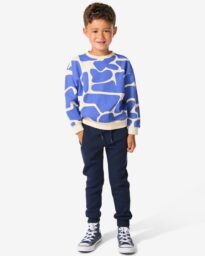 051 Kinder Sweatbroek Donkerblauw (donkerblauw)