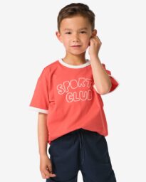 HEMA Kinder T-shirt Sports Club Rood (rood)
