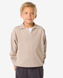 HEMA HEMA Kinderpolo Beige (beige)