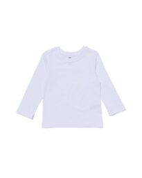 051 Kinder T-shirts - Biologisch Katoen - 2 Stuks Wit (wit)