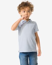 HEMA Kinderpolo Lichtblauw (lichtblauw)