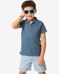 HEMA Kinderpolo Donkerblauw (donkerblauw)