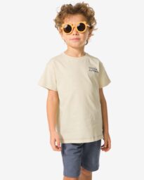 HEMA Kinder T-shirt Ijsjes Ecru (ecru)