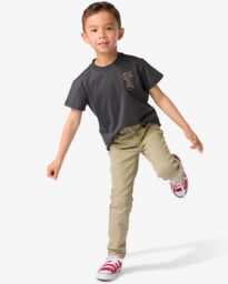 051 Kinder Jogdenim Skinny Fit Zand (zand)