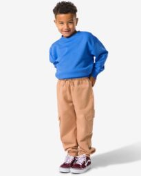 HEMA Kinder Sweatbroek Cargo Bruin (bruin)