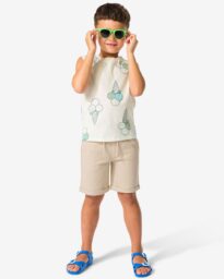 HEMA Kinder Korte Broek Zand (zand)