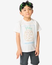 HEMA Kinder T-shirt Ananas Ecru (ecru)
