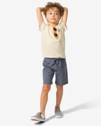 HEMA Kinder Sweatshort Grijs (grijs)