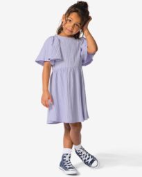 HEMA Kinderjurk Ribbel Paars (paars)