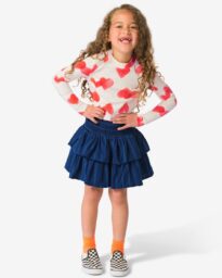 HEMA HEMA Kinderrok Denim Strepen Donkerblauw (donkerblauw)