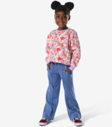 HEMA HEMA Kinder Sweatbroek Blauw (blauw)