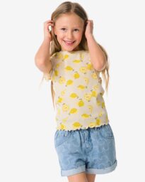 HEMA Kinder T-shirt Peren Paars (paars)