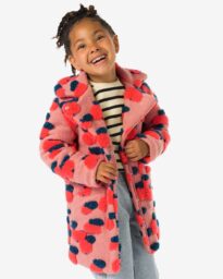 HEMA HEMA Kinderjas Teddy Appels Oudroze (oudroze)