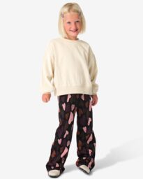 HEMA HEMA Kinderlegging Hartjes Zwart (zwart)